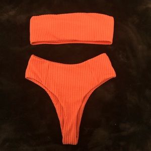 Orange Bikini bottoms ONLY